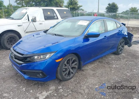 2021 Honda Civic Sport from USA, damaged, VIN 2HGFC2F82MH554623